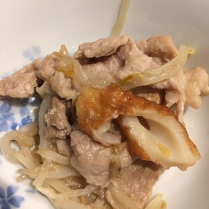 電子レンジで下処理(^^)豚肉と野菜の塩麹炒め♪